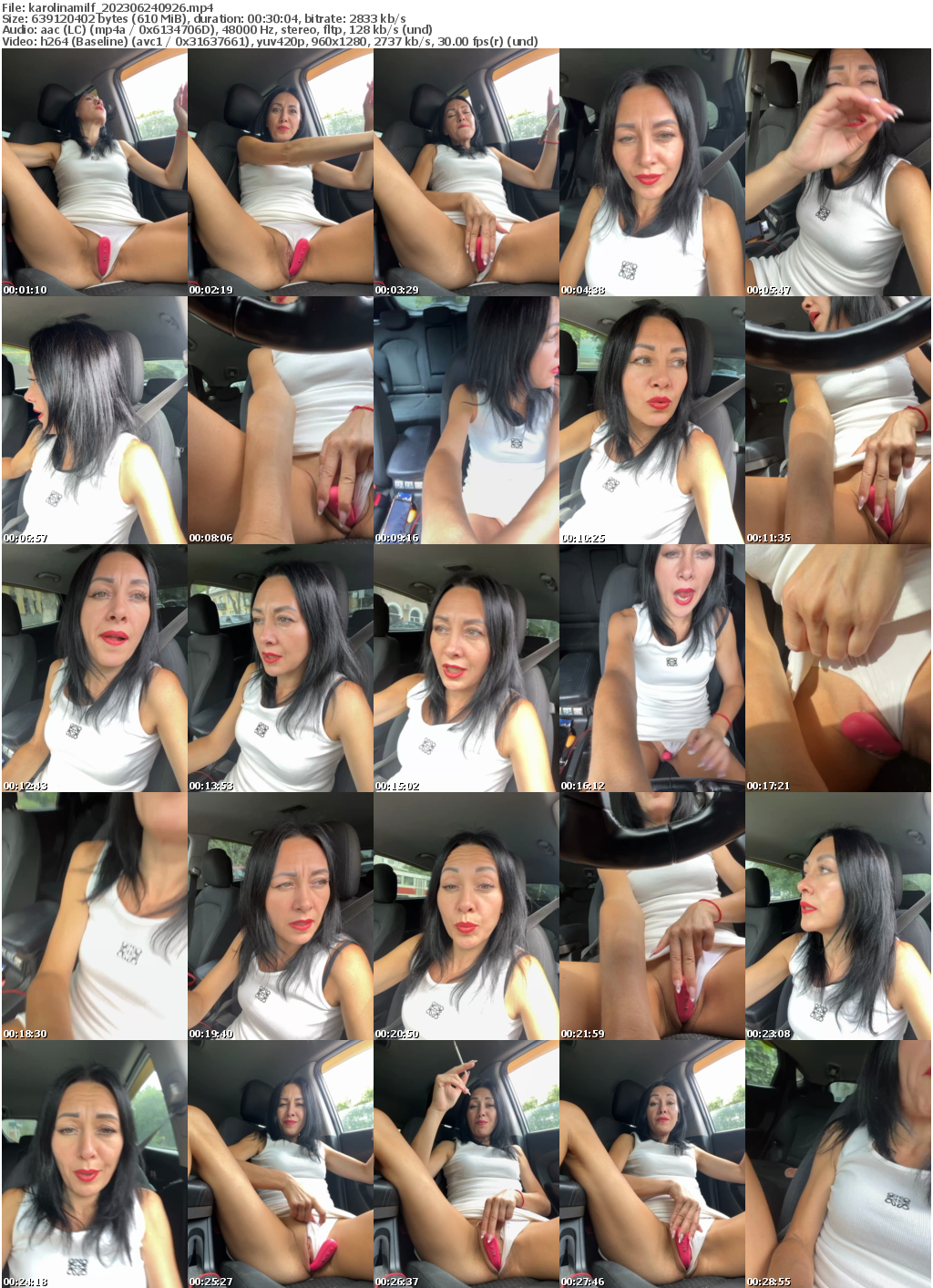 Preview thumb from karolinamilf on 2023-06-24 @ bongacams