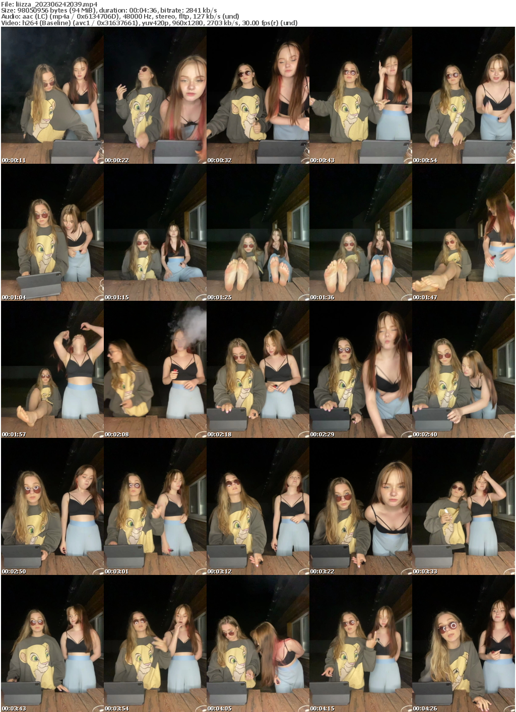 Preview thumb from liizza on 2023-06-24 @ bongacams
