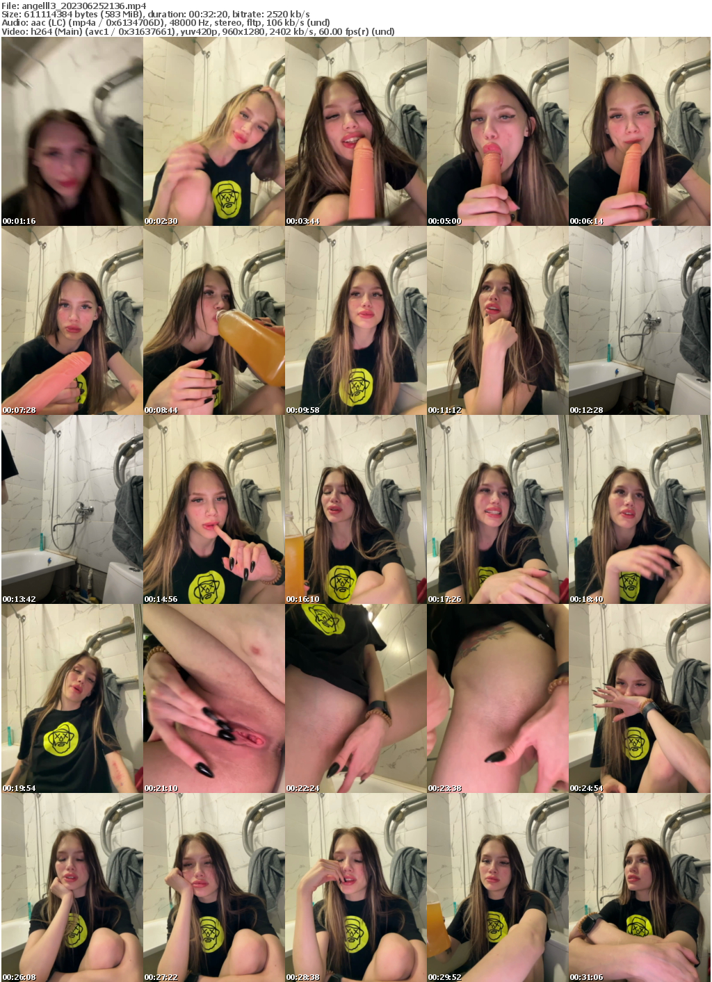 Preview thumb from angelll3 on 2023-06-25 @ bongacams