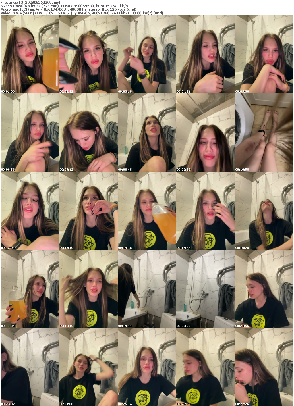 Preview thumb from angelll3 on 2023-06-25 @ bongacams