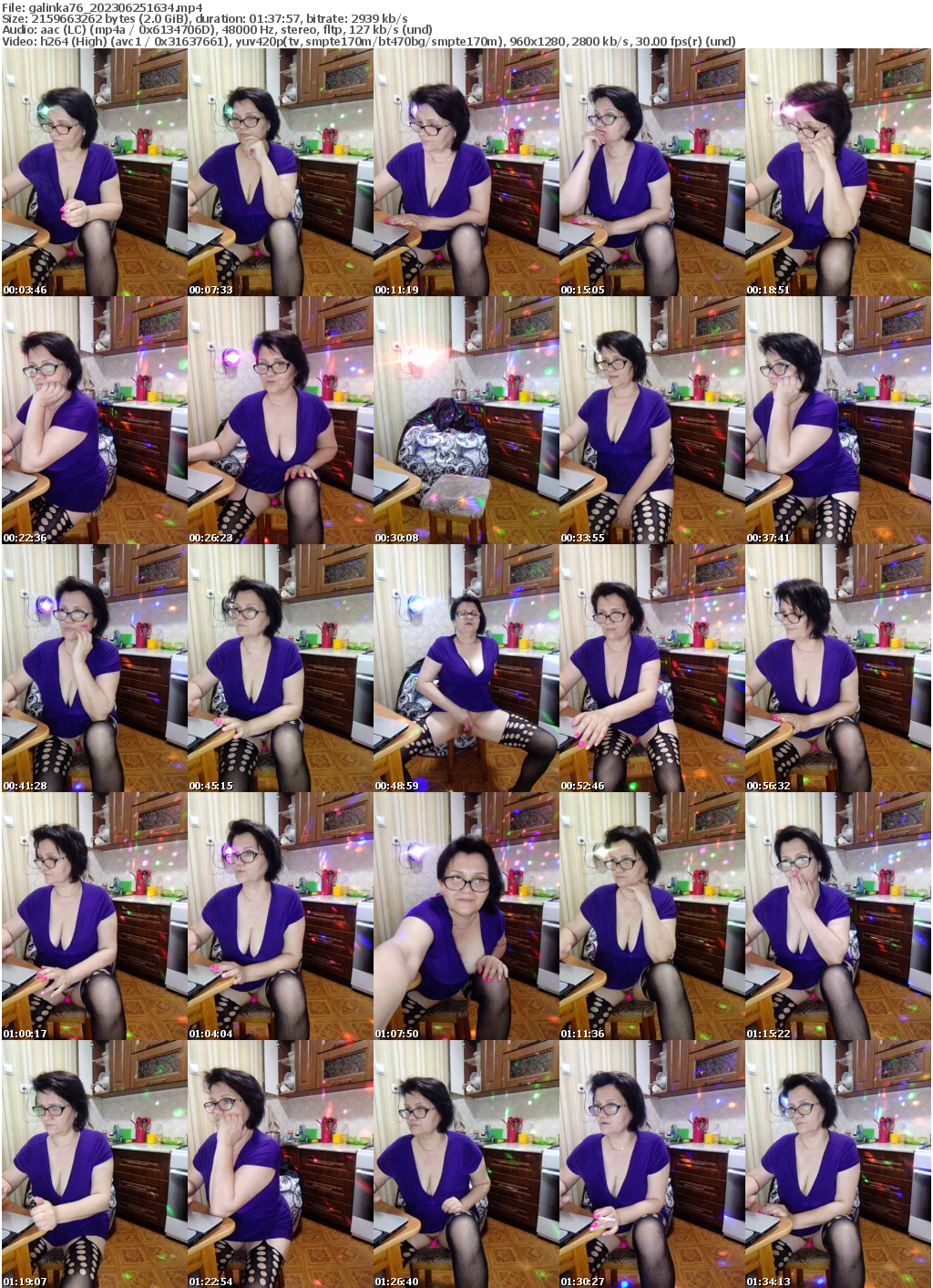 Preview thumb from galinka76 on 2023-06-25 @ bongacams