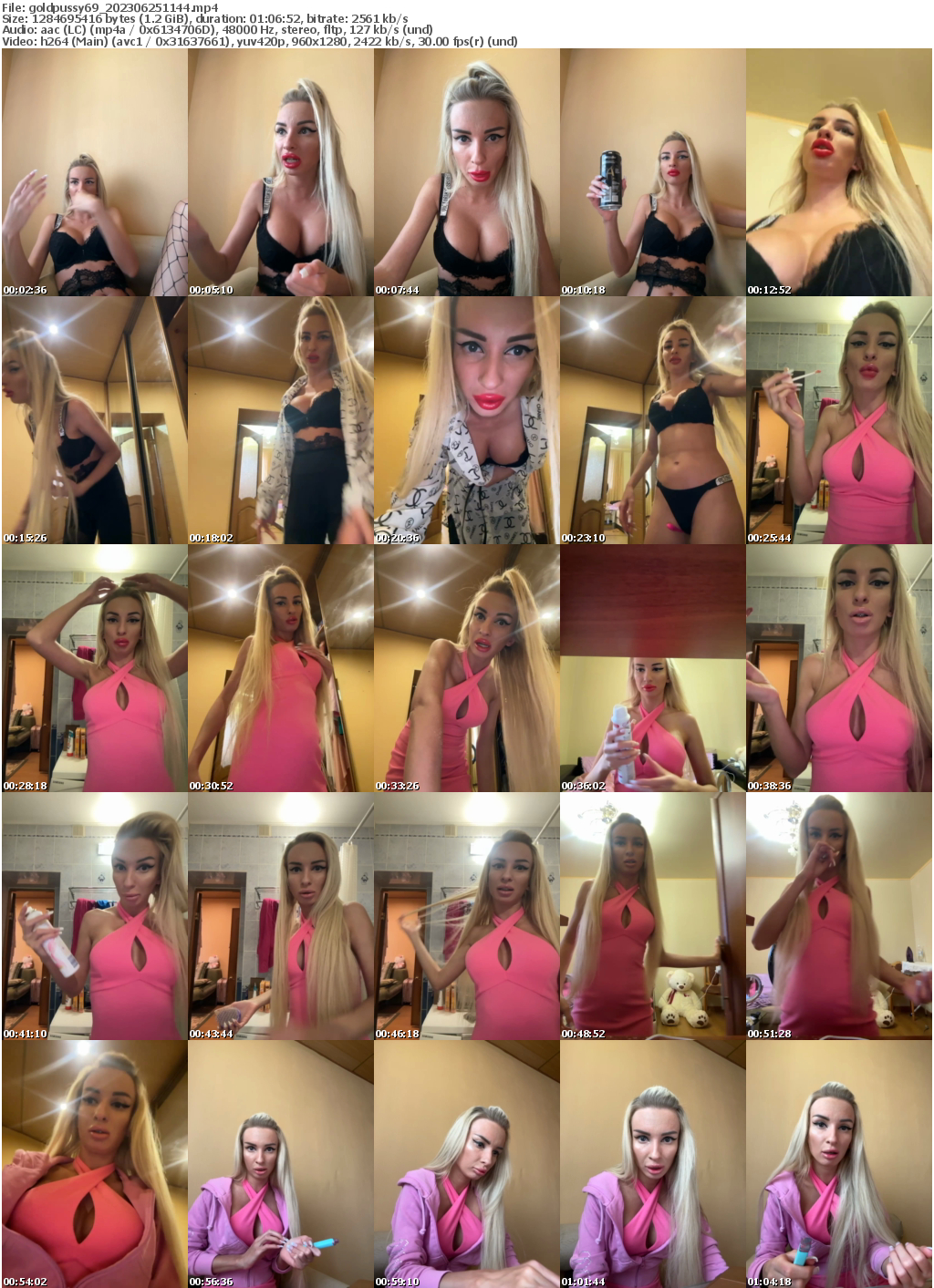 Preview thumb from goldpussy69 on 2023-06-25 @ bongacams