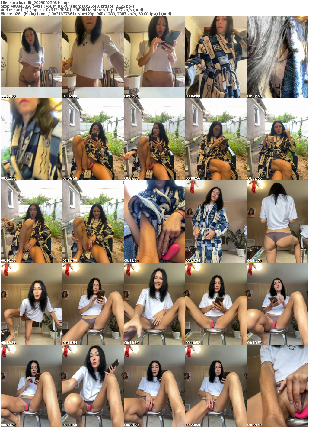 Preview thumb from karolinamilf on 2023-06-25 @ bongacams