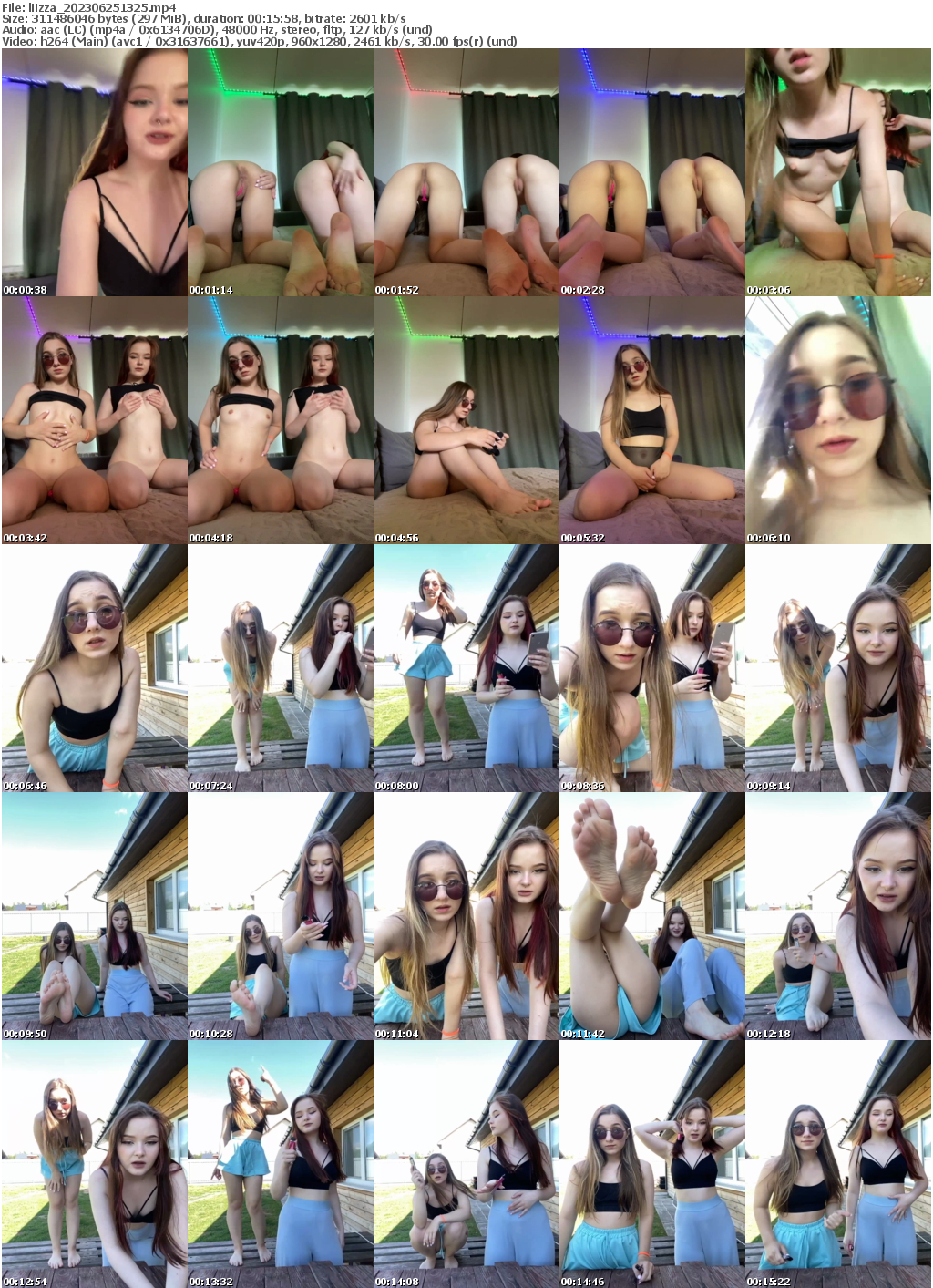 Preview thumb from liizza on 2023-06-25 @ bongacams