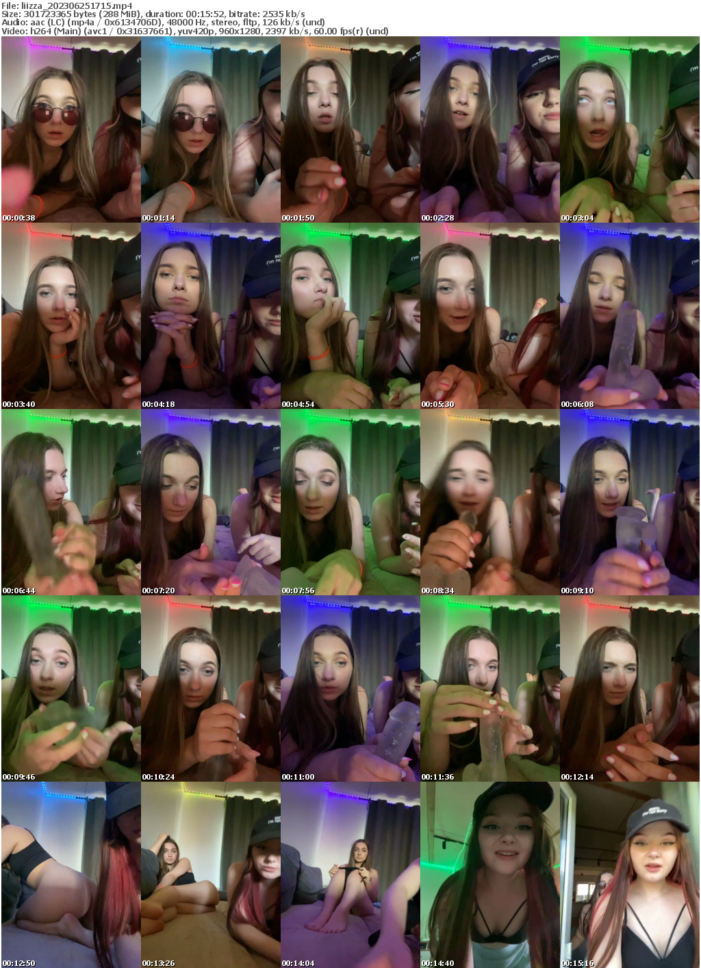 Preview thumb from liizza on 2023-06-25 @ bongacams