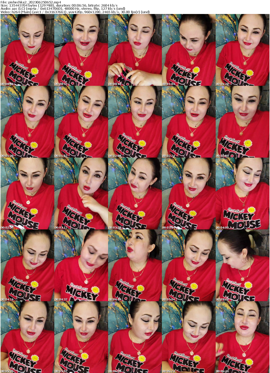 Preview thumb from pishechka2 on 2023-06-25 @ bongacams