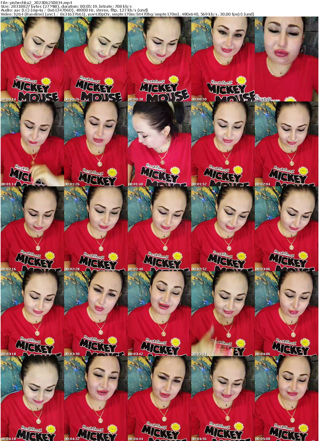 Preview thumb from pishechka2 on 2023-06-25 @ bongacams