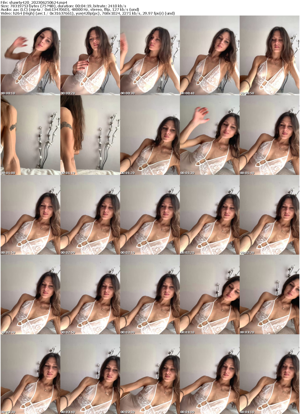 Preview thumb from shawty420 on 2023-06-25 @ bongacams