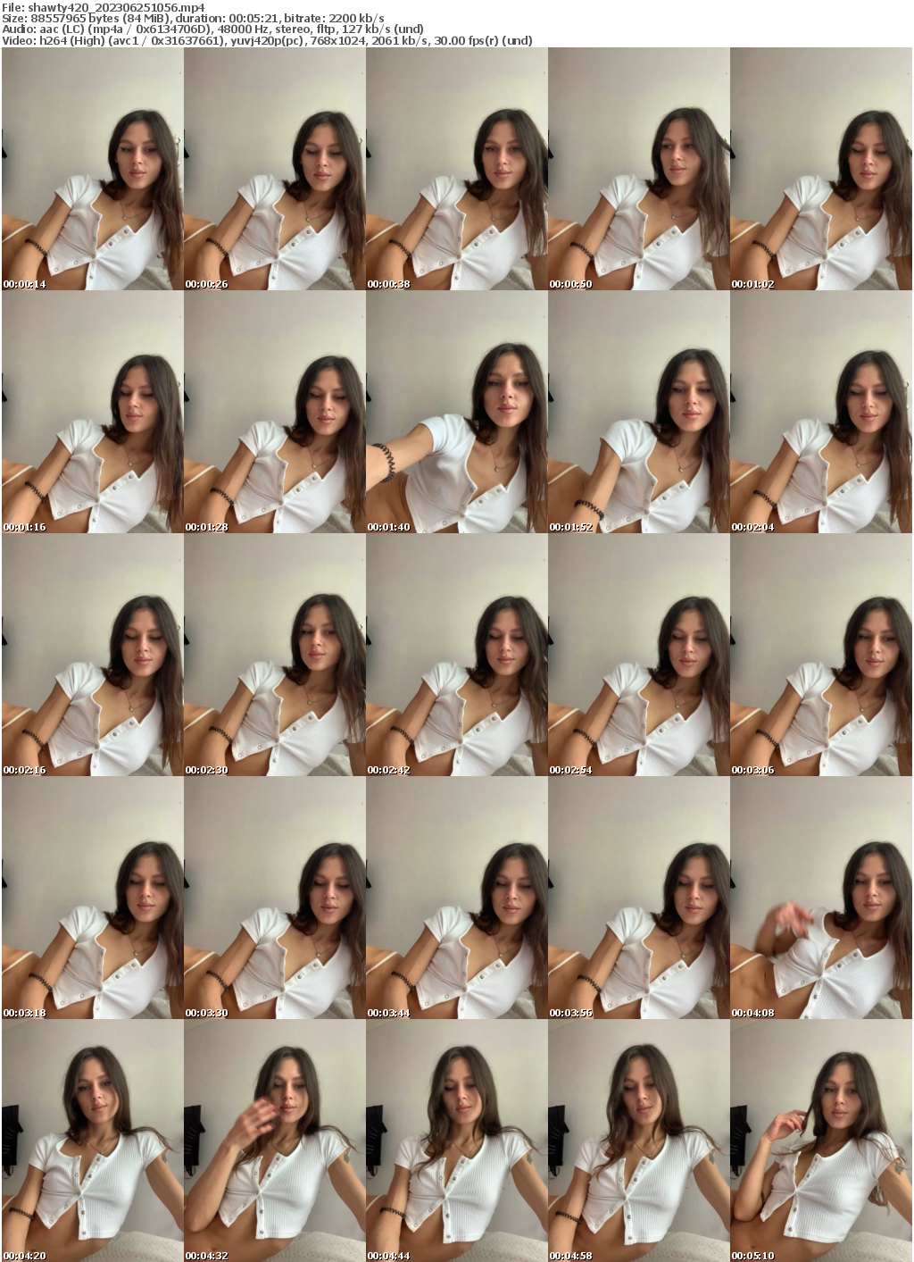 Preview thumb from shawty420 on 2023-06-25 @ bongacams