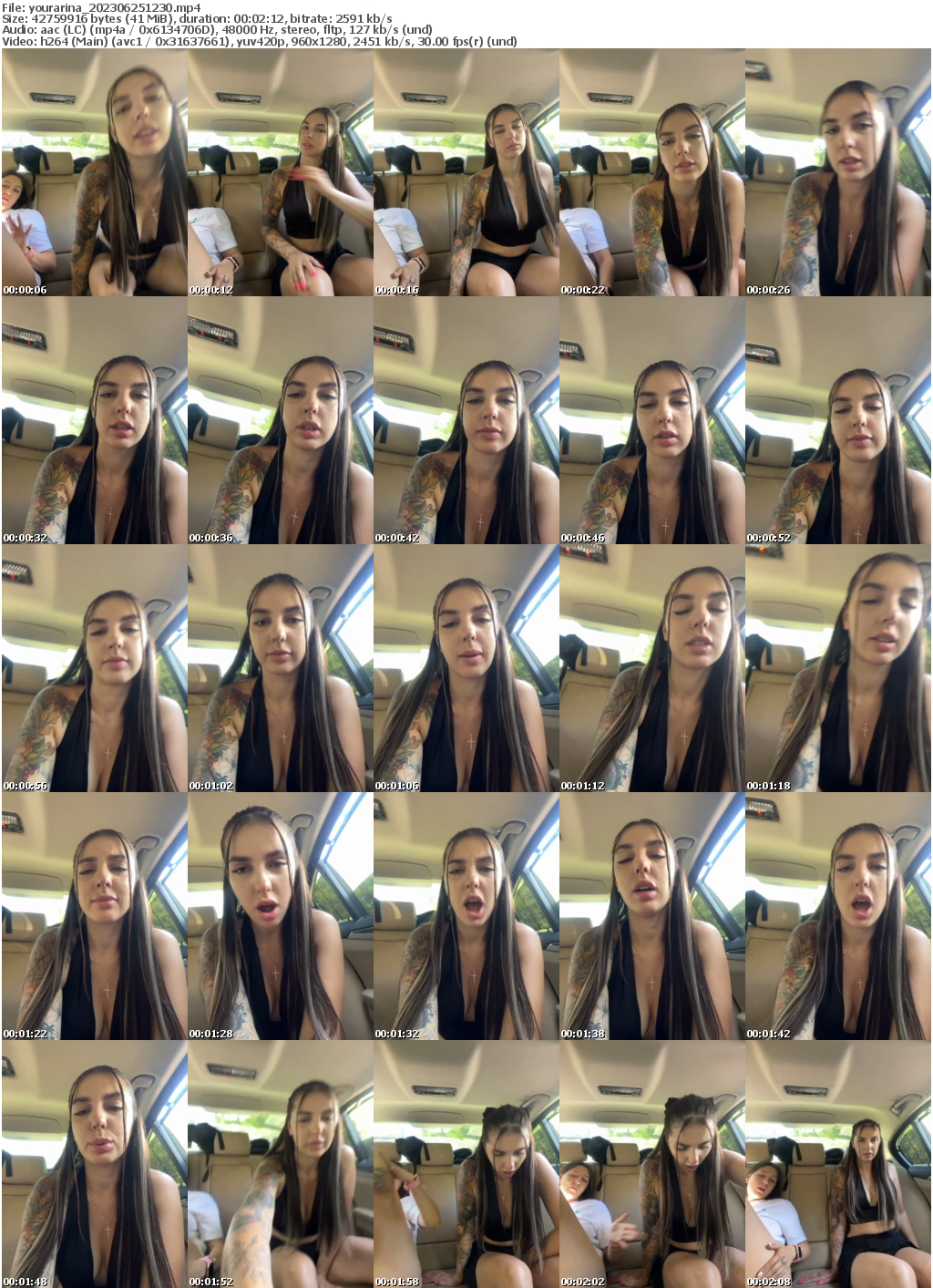 Preview thumb from yourarina on 2023-06-25 @ bongacams