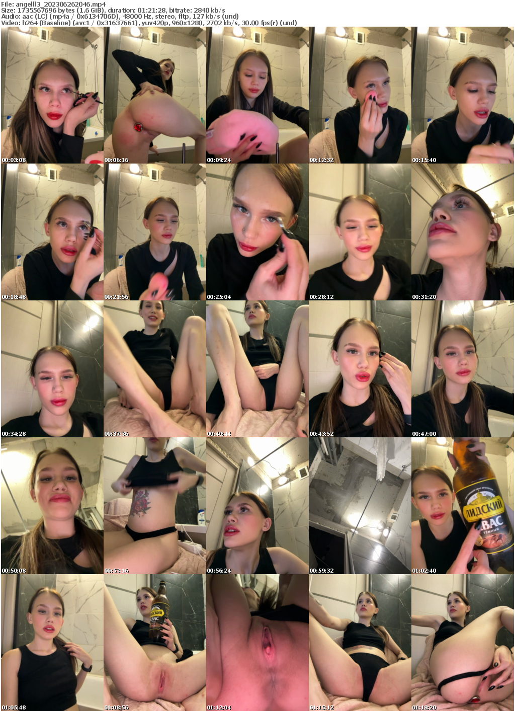 Preview thumb from angelll3 on 2023-06-26 @ bongacams