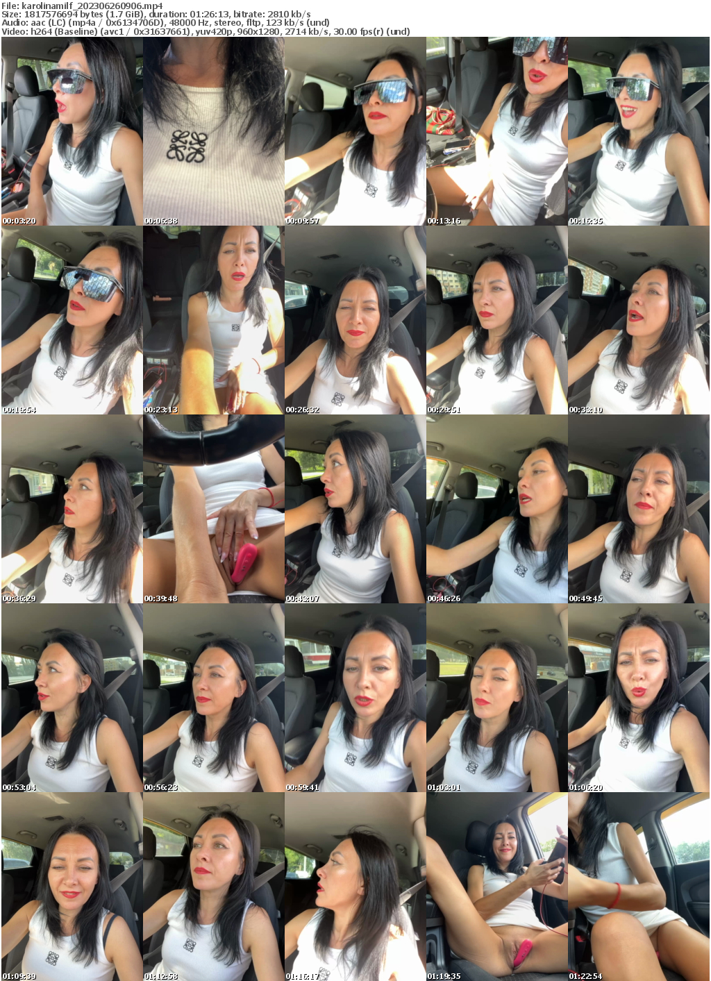 Preview thumb from karolinamilf on 2023-06-26 @ bongacams