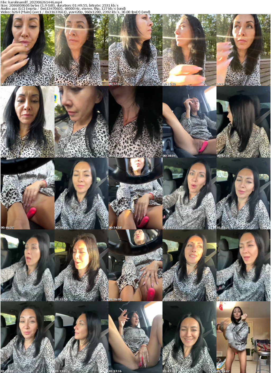 Preview thumb from karolinamilf on 2023-06-26 @ bongacams