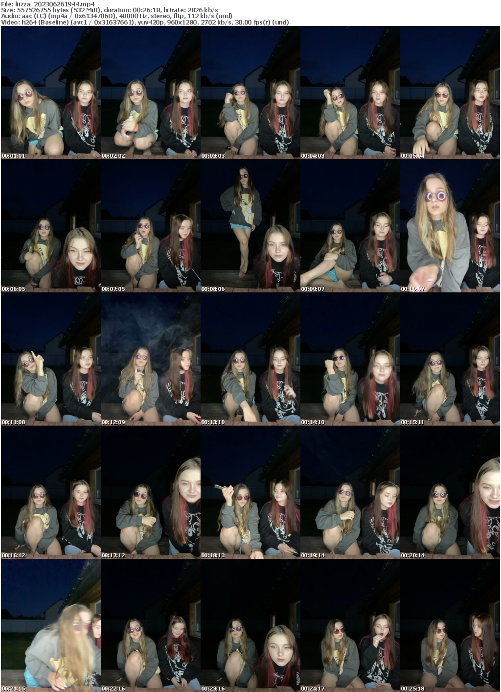 Preview thumb from liizza on 2023-06-26 @ bongacams