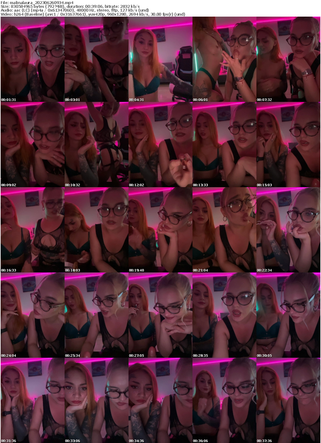 Preview thumb from malinalaura on 2023-06-26 @ bongacams