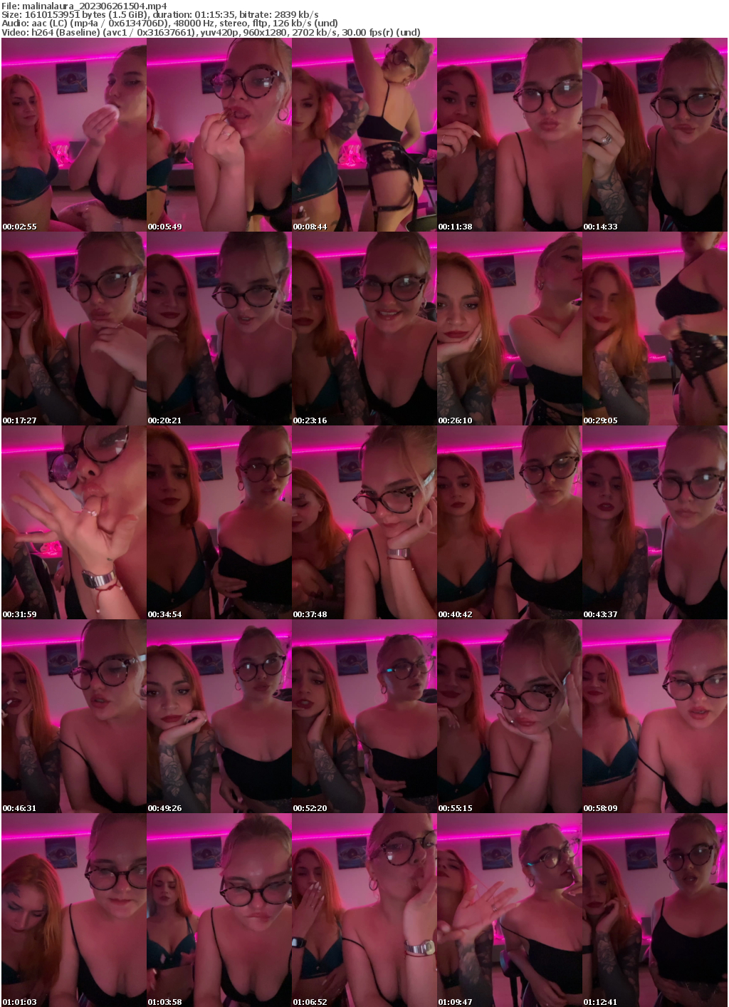 Preview thumb from malinalaura on 2023-06-26 @ bongacams