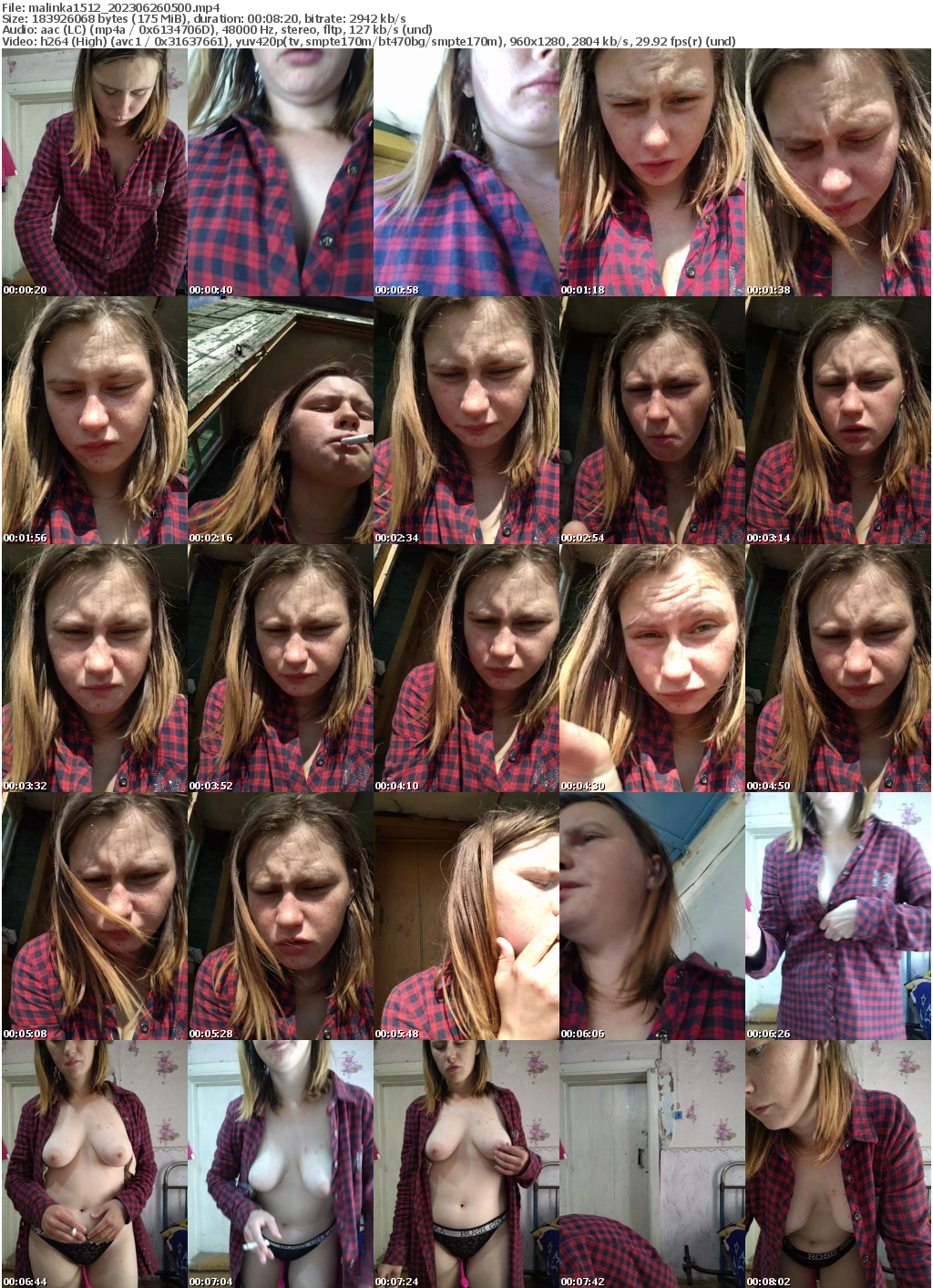 Preview thumb from malinka1512 on 2023-06-26 @ bongacams