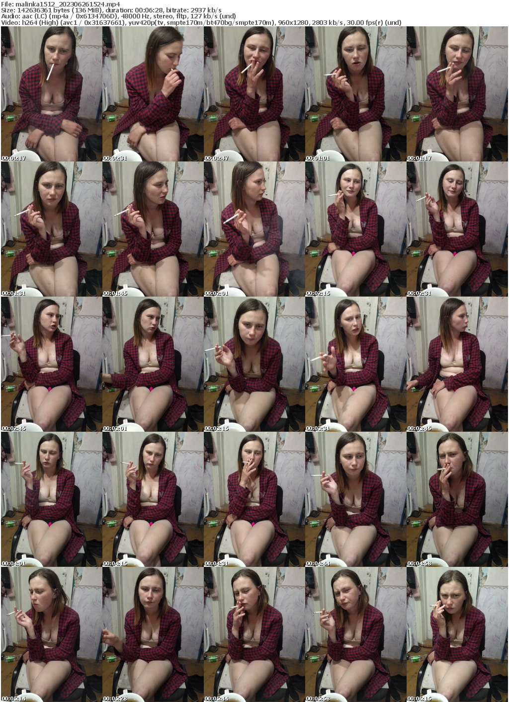 Preview thumb from malinka1512 on 2023-06-26 @ bongacams