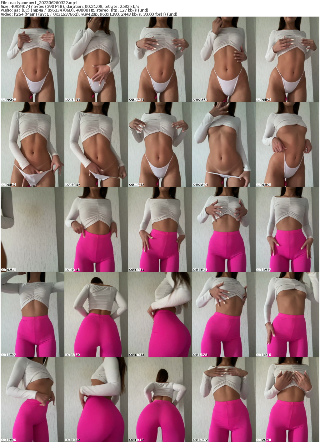 Preview thumb from nastyameow1 on 2023-06-26 @ bongacams