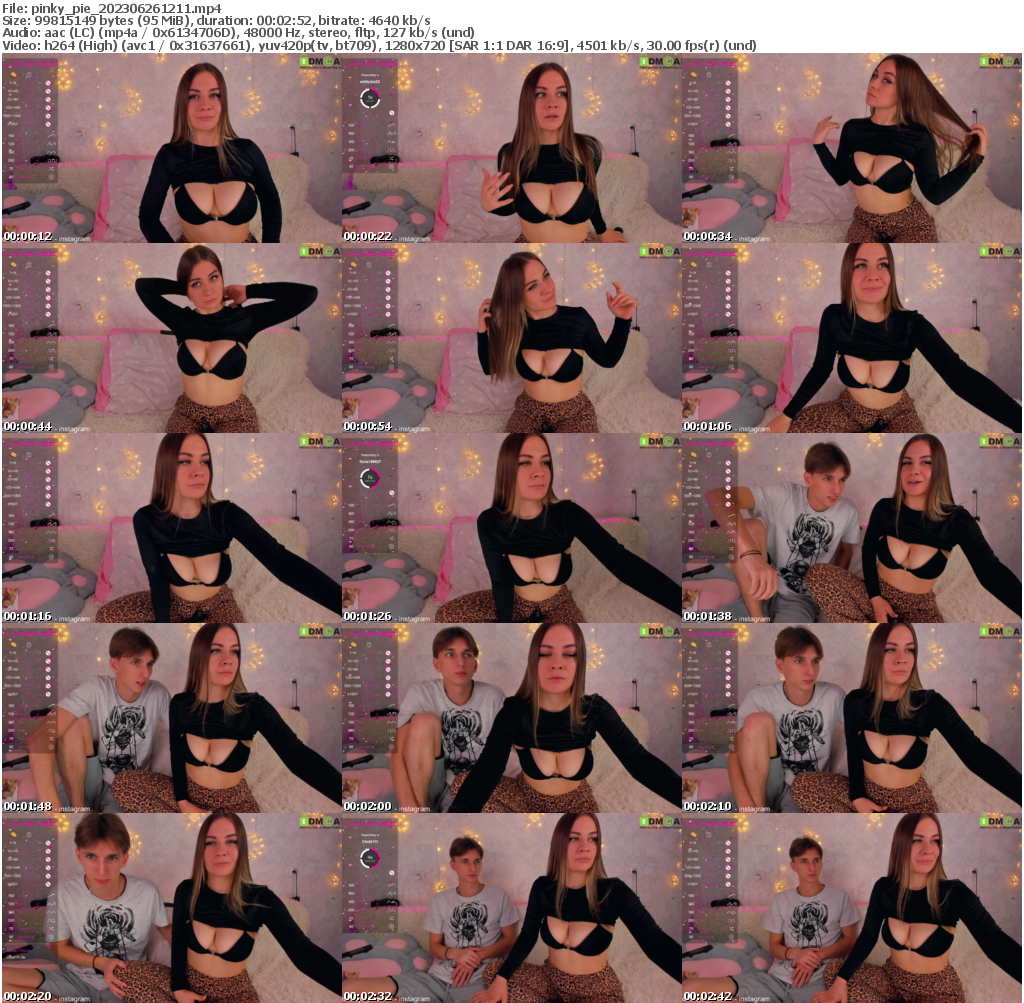 Preview thumb from pinky_pie on 2023-06-26 @ bongacams