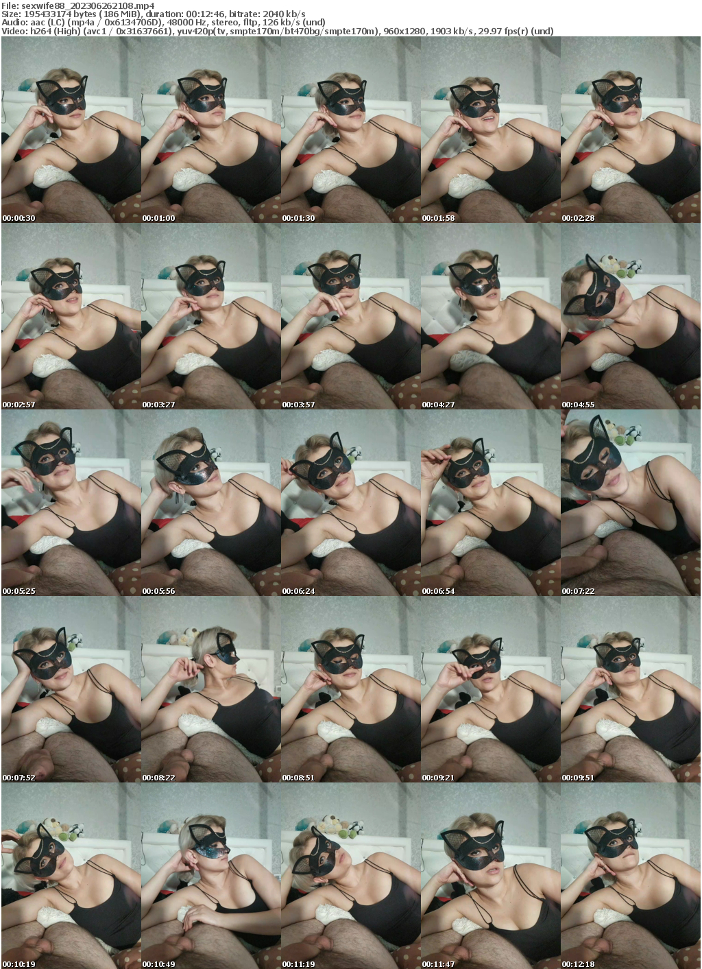 Preview thumb from sexwife88 on 2023-06-26 @ bongacams