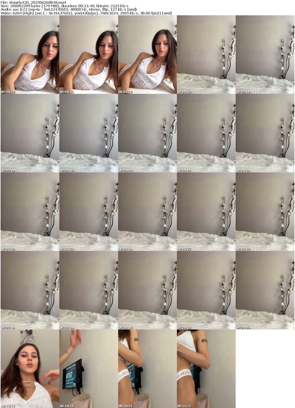 Preview thumb from shawty420 on 2023-06-26 @ bongacams