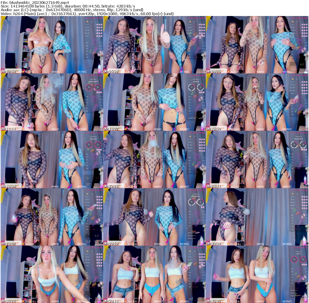 Preview thumb from blushmikki on 2023-06-27 @ bongacams