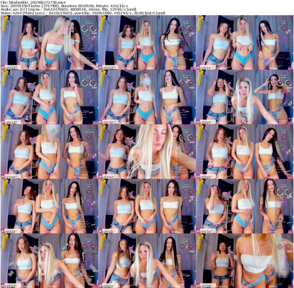 Preview thumb from blushmikki on 2023-06-27 @ bongacams