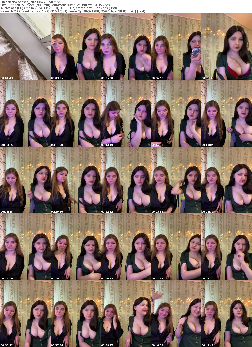 Preview thumb from daenalonessa on 2023-06-27 @ bongacams