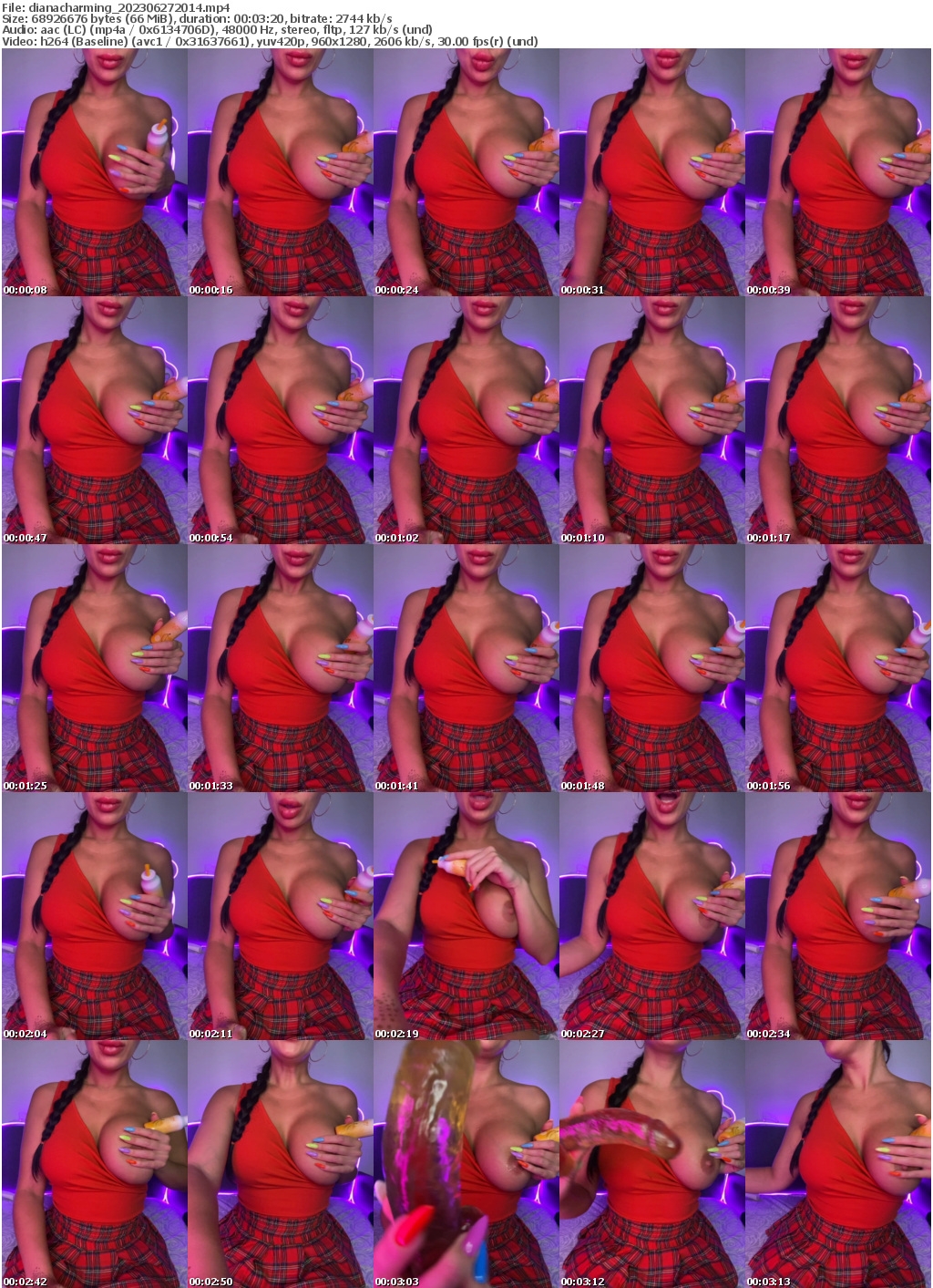 Preview thumb from dianacharming on 2023-06-27 @ bongacams