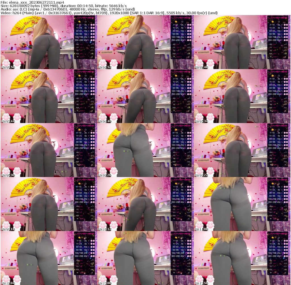 Preview thumb from elena_xxx on 2023-06-27 @ bongacams