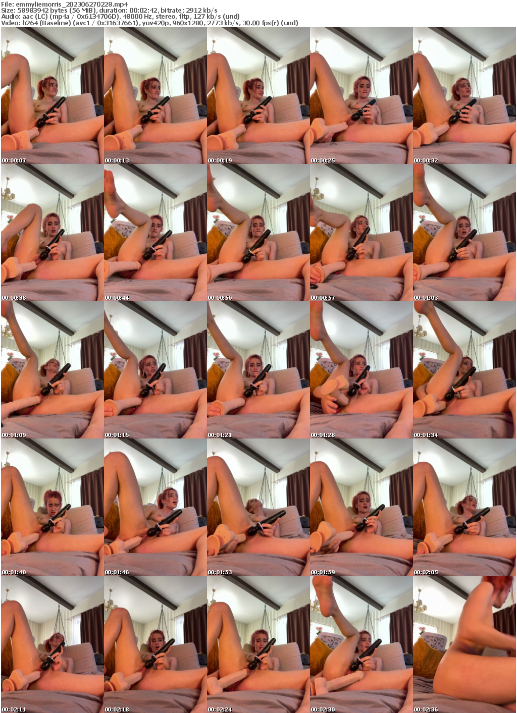 Preview thumb from emmyliemorris on 2023-06-27 @ bongacams