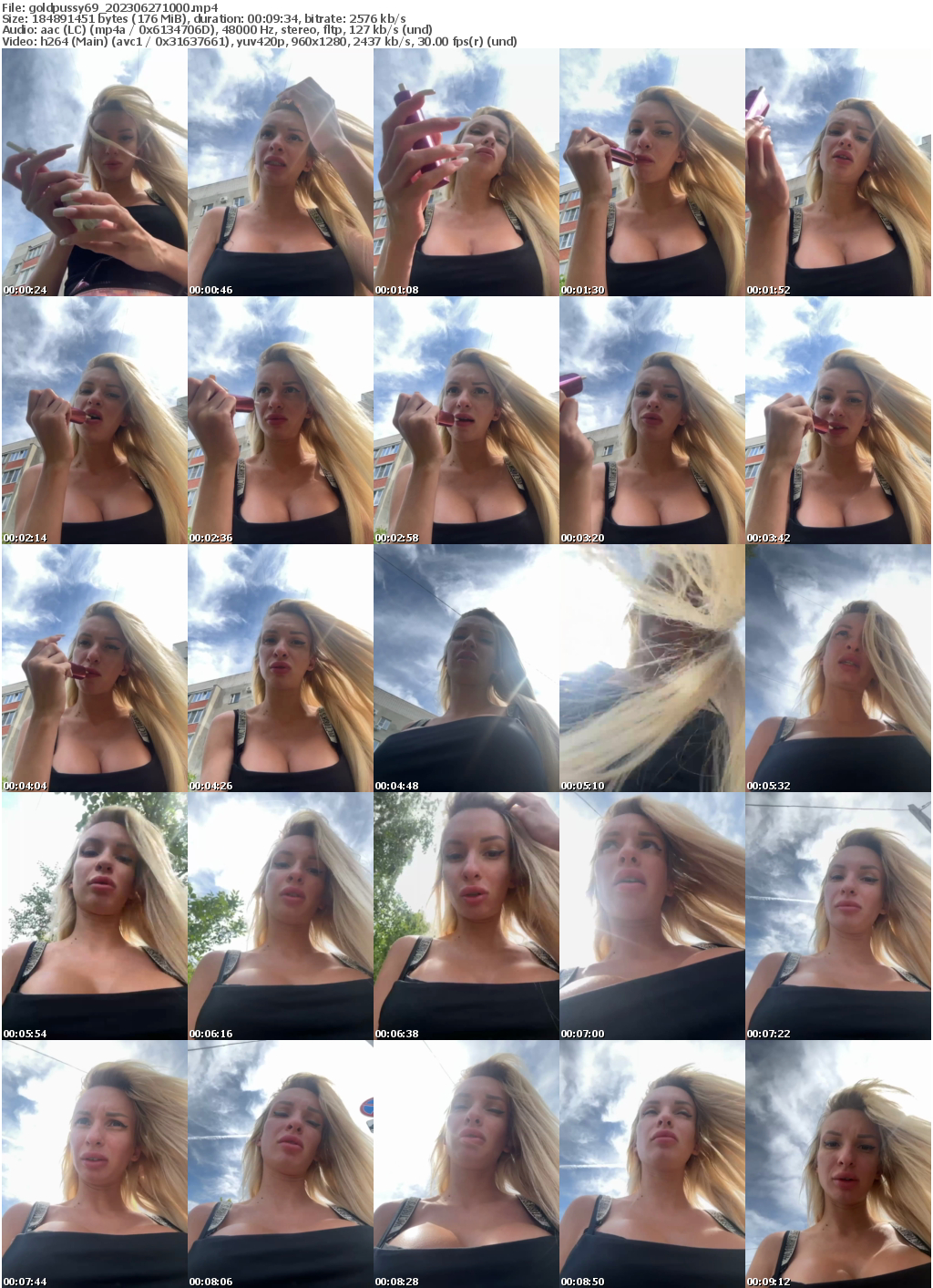 Preview thumb from goldpussy69 on 2023-06-27 @ bongacams