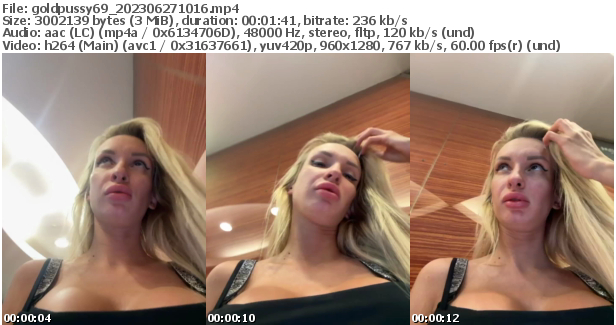 Preview thumb from goldpussy69 on 2023-06-27 @ bongacams