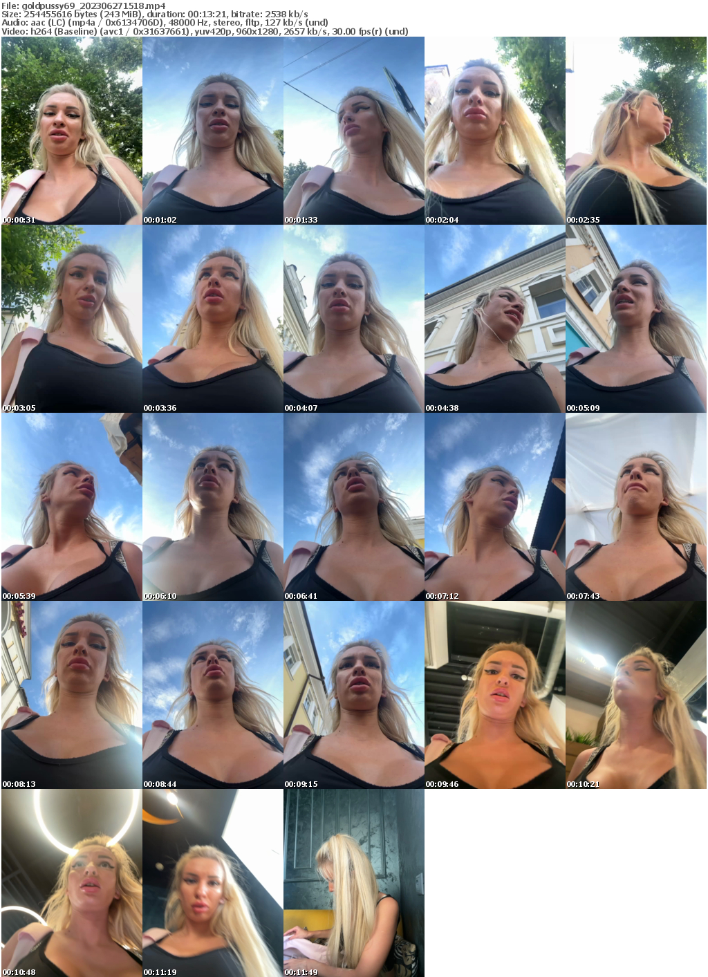 Preview thumb from goldpussy69 on 2023-06-27 @ bongacams