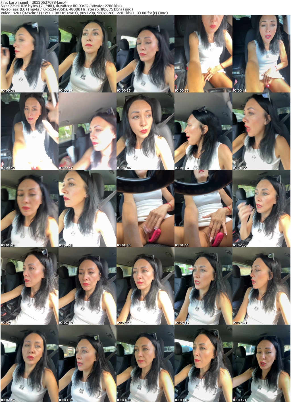 Preview thumb from karolinamilf on 2023-06-27 @ bongacams