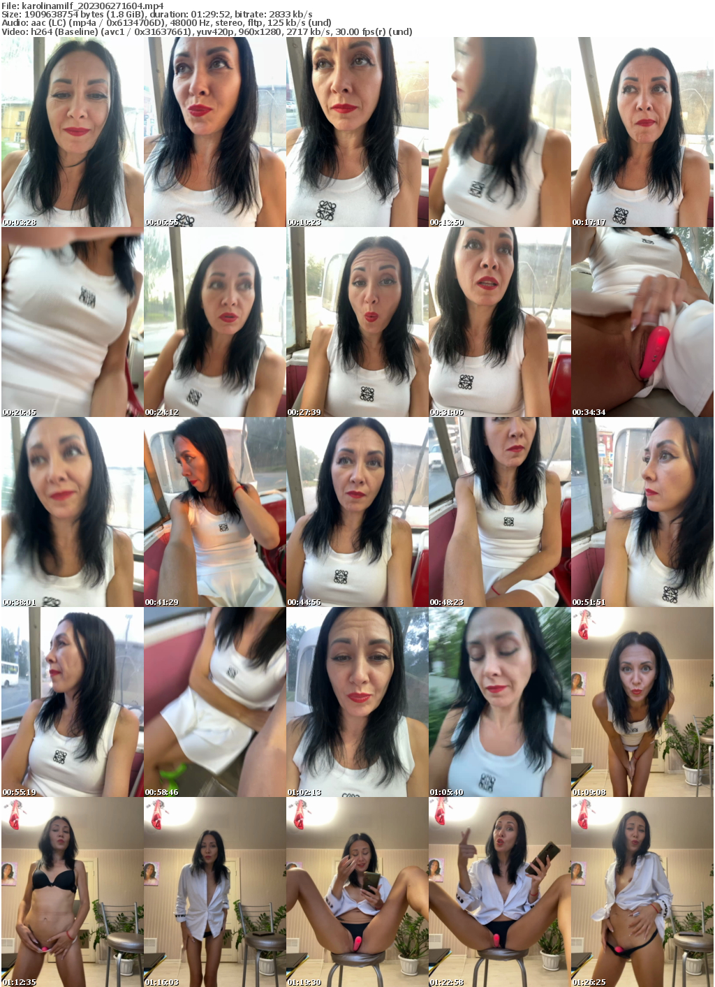 Preview thumb from karolinamilf on 2023-06-27 @ bongacams