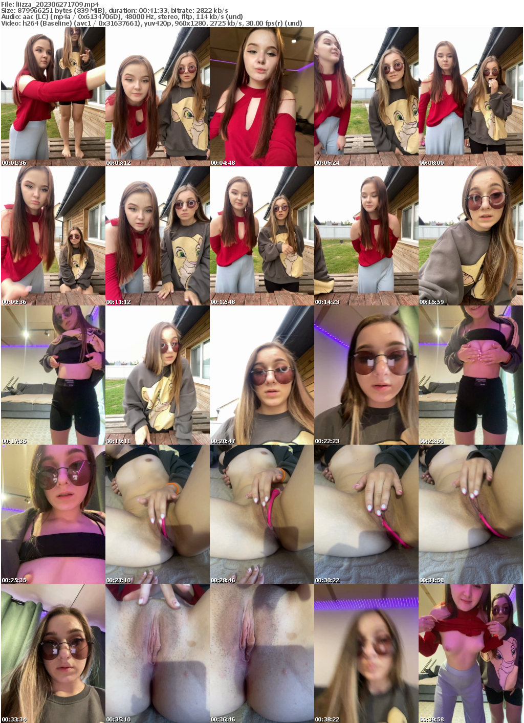 Preview thumb from liizza on 2023-06-27 @ bongacams