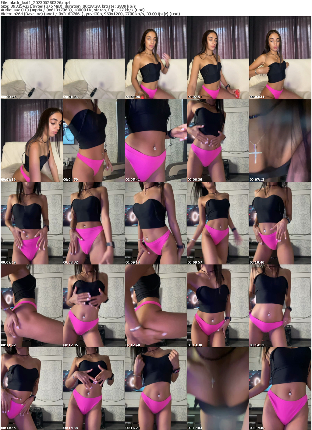 Preview thumb from black_lexi1 on 2023-06-28 @ bongacams