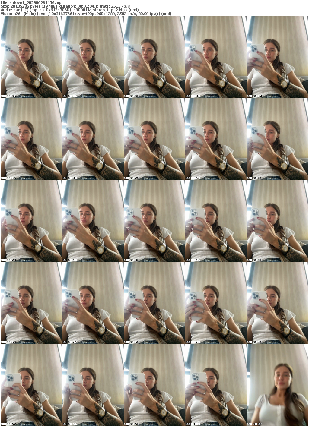 Preview thumb from kirlove1 on 2023-06-28 @ bongacams