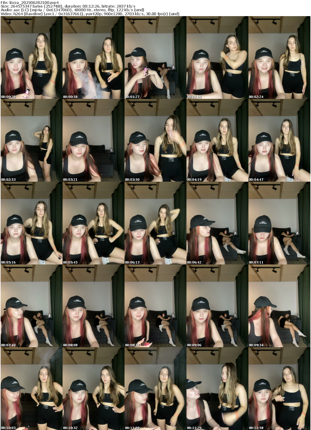 Preview thumb from liizza on 2023-06-28 @ bongacams