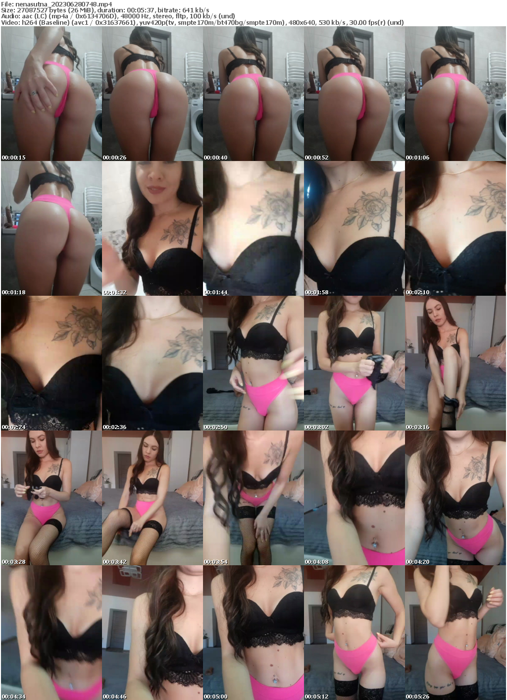 Preview thumb from nenasutna on 2023-06-28 @ bongacams