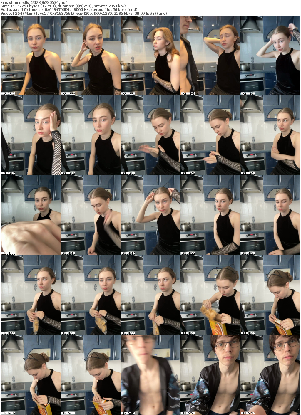 Preview thumb from shrimprolls on 2023-06-28 @ bongacams