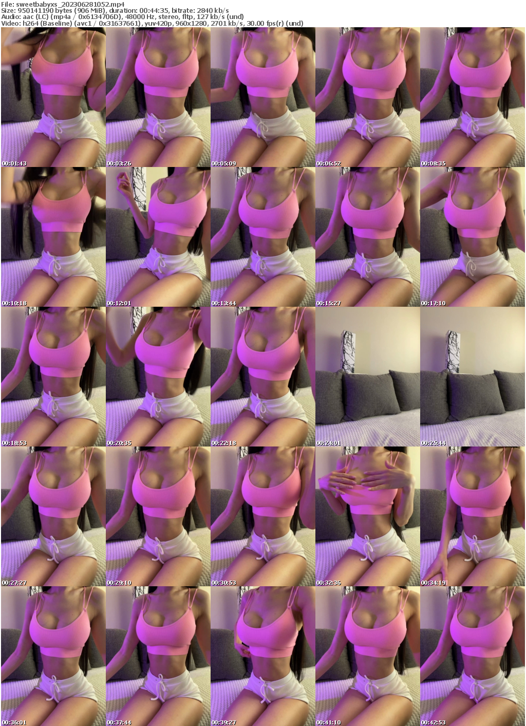 Preview thumb from sweetbabyxs on 2023-06-28 @ bongacams