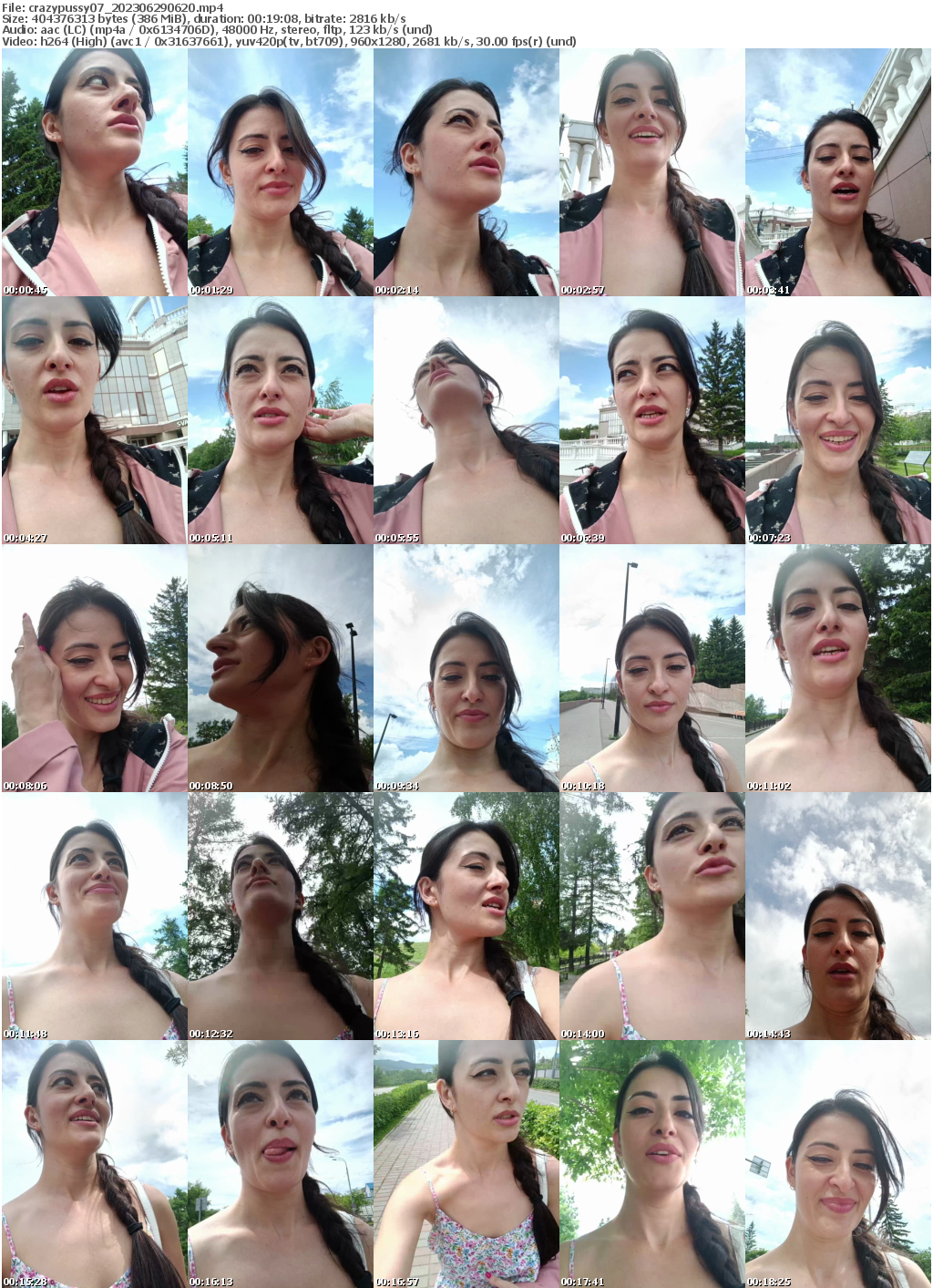 Preview thumb from crazypussy07 on 2023-06-29 @ bongacams