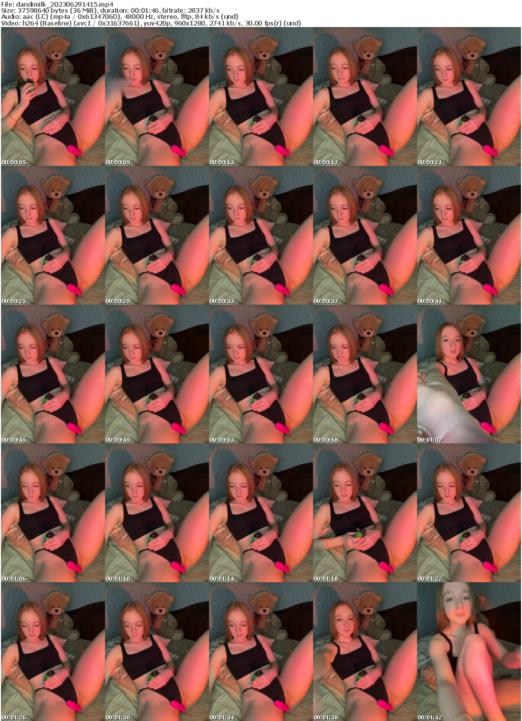 Preview thumb from dandimilk on 2023-06-29 @ bongacams