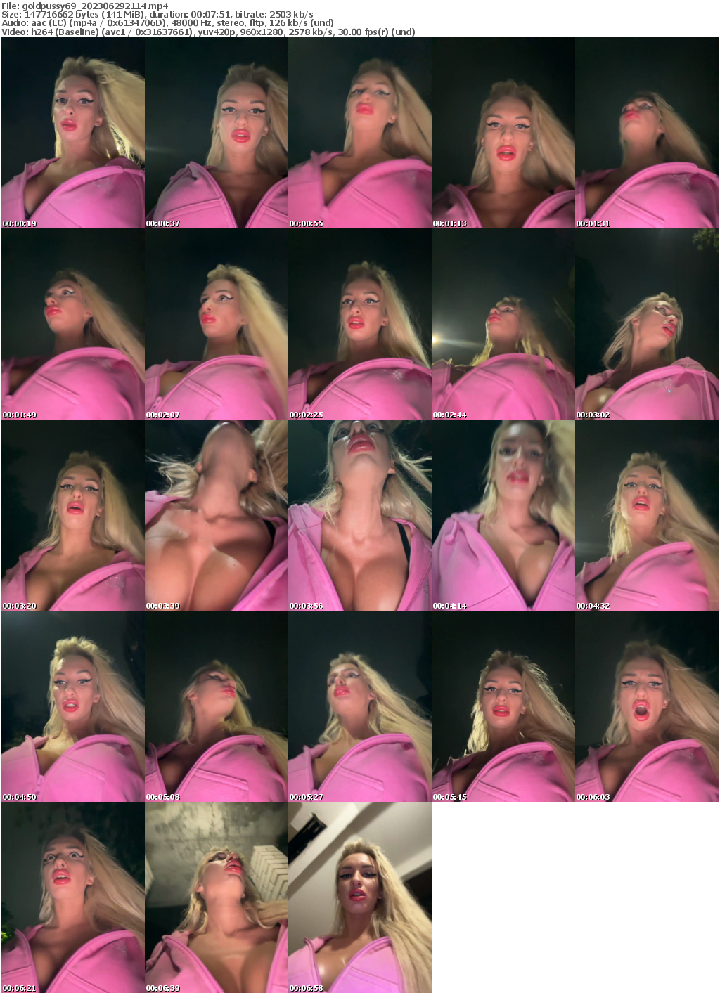 Preview thumb from goldpussy69 on 2023-06-29 @ bongacams