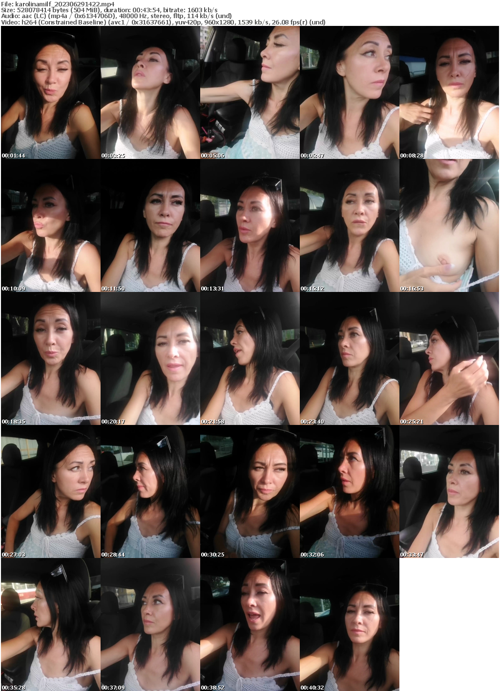 Preview thumb from karolinamilf on 2023-06-29 @ bongacams