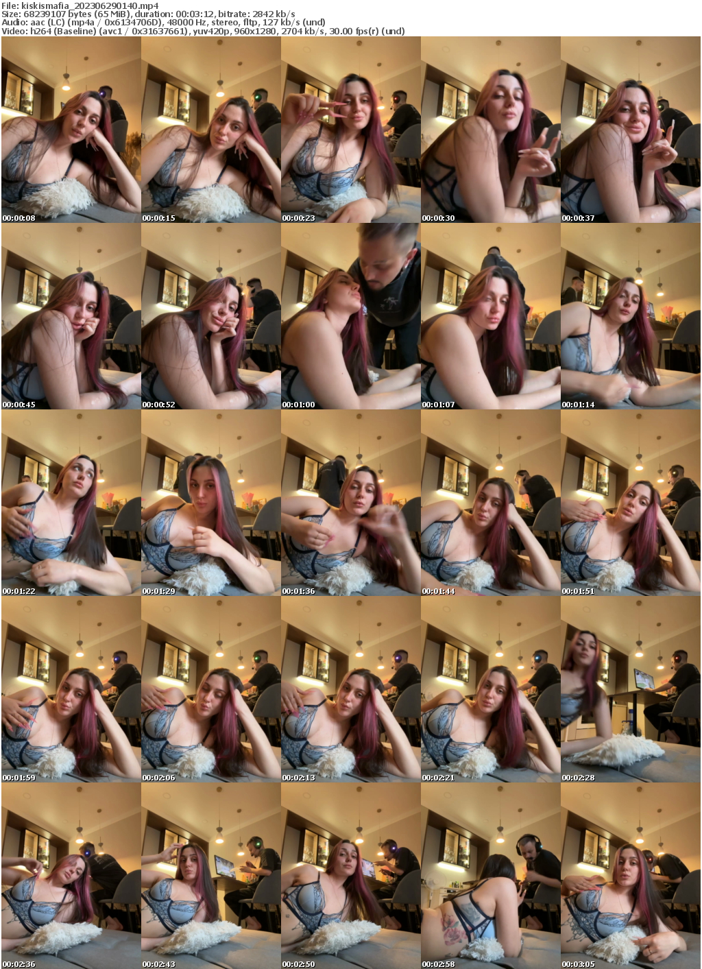 Preview thumb from kiskismafia on 2023-06-29 @ bongacams