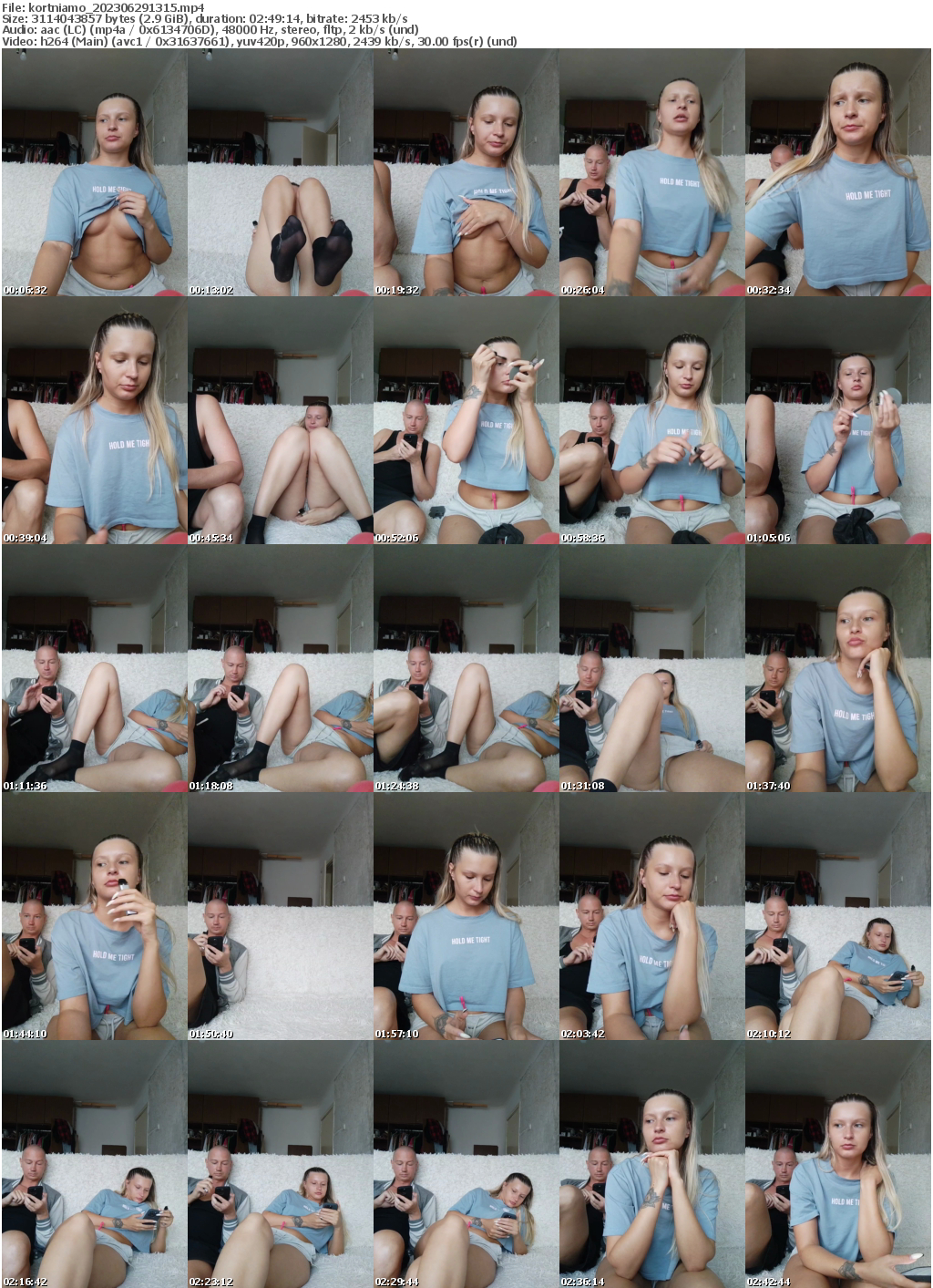 Preview thumb from kortniamo on 2023-06-29 @ bongacams